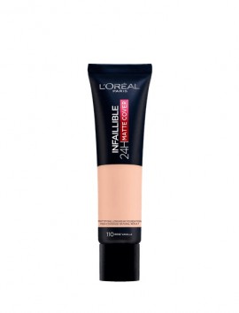 L'Oreal Infallible 24H Matte Cover Foundation No 110 Rose Vanilla (30ml)