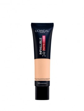 L'Oreal Infallible 24H Matte Cover Foundation No 115 Golden Beige (30ml)