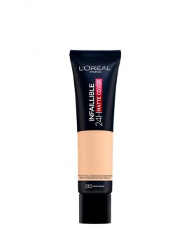 L'Oreal Infallible 24H Matte Cover Foundation No 130 True Beige (30ml)