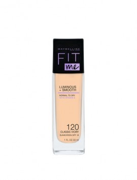 Maybelline Fit Me Luminous & Smooth Liquid Foundation SPF18 No 120 Classic Ivory (30ml)
