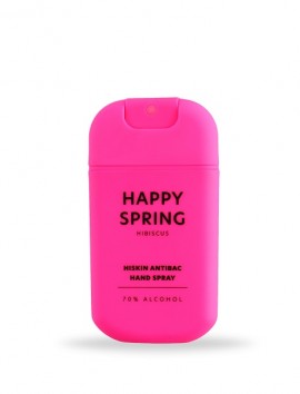 HiSkin Happy Spring HIBISCUS 70% Alcohol Antibac Hand Spray 30ml