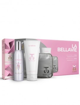 Les Perles Aluminum Parfum La Bellavie Women Gift Set Eau De Parfum Spray 150ml & Shower Gel 200ml & Wahs Bag