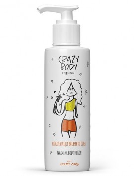 Crazy Body ΅Warming Body Lotion "Cotton Candy" 300ml