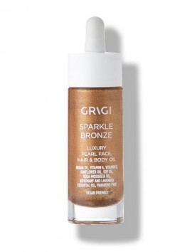 Grigi Sparkle Bronze Luxury Pearl FACE HAIR BODY Oil 30ml