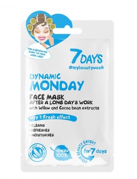 7DAYS Face Mask DYNAMIC MONDAY After A Long Day's Work (28g)