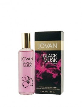 Jovan Black Musk Women Cologne Concentrate Spray 96ml