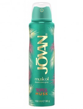 Jovan Tropical Musk Oil Women Deodorant Spray 150ml