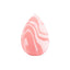 Donegal | Pink & Cream Marble Makeup Sponge | D4331